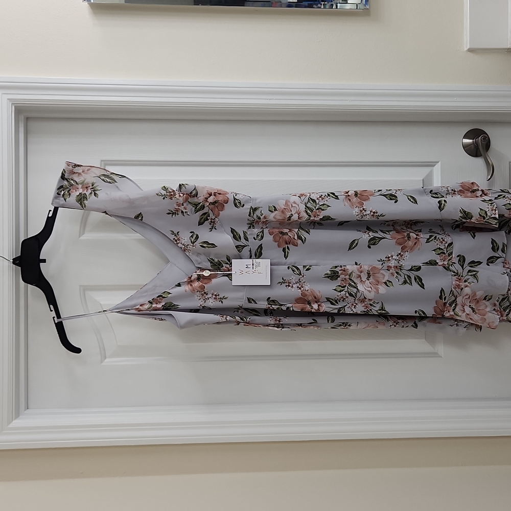 Dress- Floral Midi - Picture 3 of 4